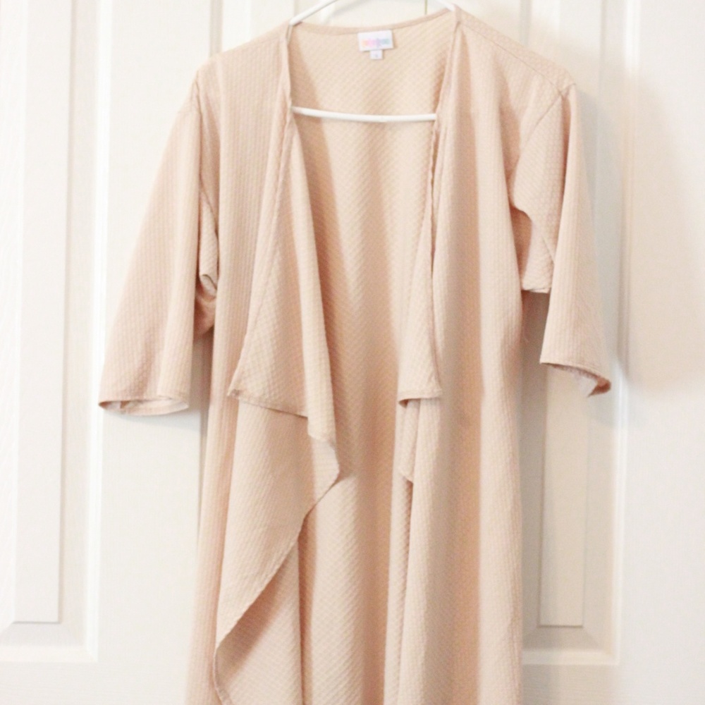 LulaRoe Shirley Small Cream Cardigan